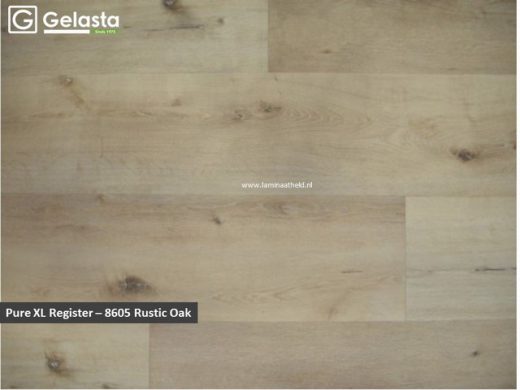 Gelasta Pure XL register - 8605 Rustic Oak