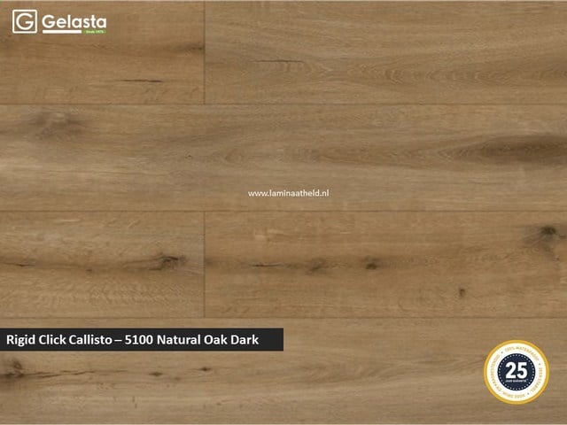 Gelasta Rigid Click Callisto - 5100 Natural Oak Dark