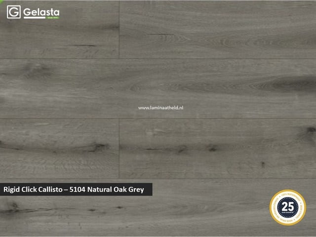 Gelasta Rigid Click Callisto - 5104 Natural Oak Grey