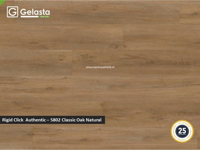 Gelasta Rigid Click Authentic - 5802 Classic Oak Natural