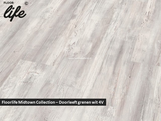 Floorlife Midtown Collection - Doorleeft grenen wit 2426 V4