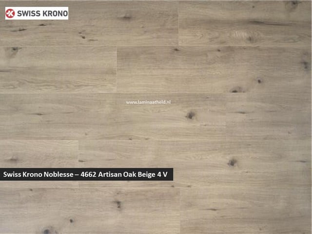 Swiss Krono Noblesse - 4662 Artisan Oak beige V4