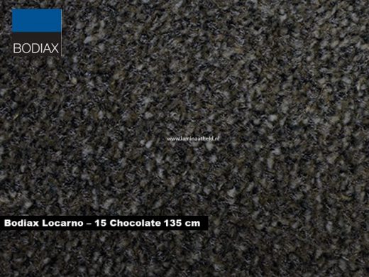 Bodiax Locarno schoonloopmat - 15 Chocolate 135 cm