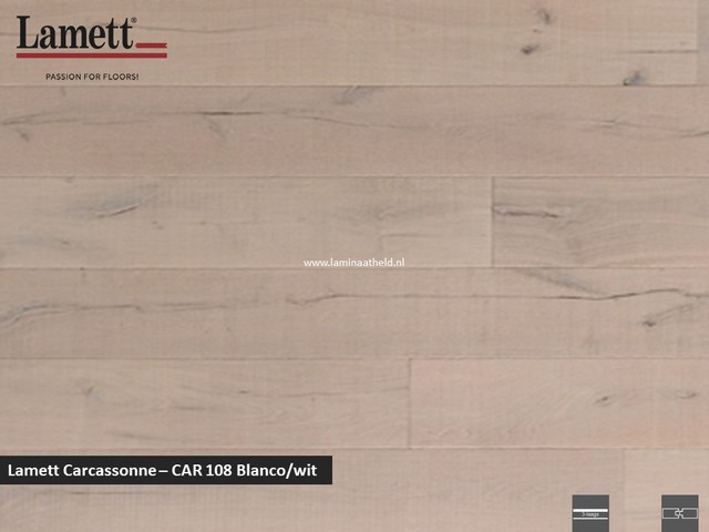 Lamett Carcassonne - Blanco/wit CAR108