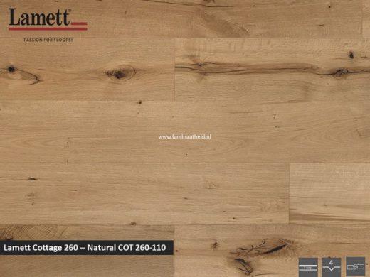 Lamett Cottage 260 - Natural COT110