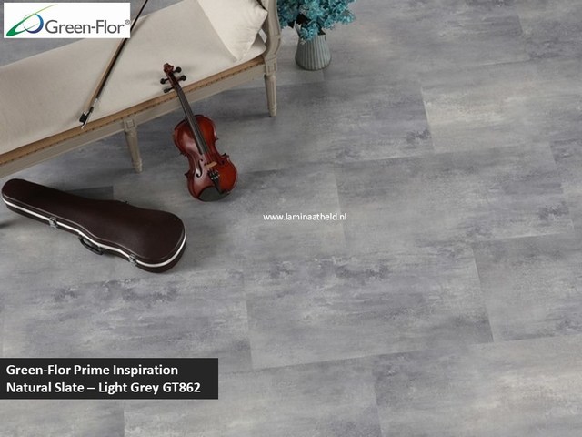 Green-Flor Prime Inspiration - Natural slate Light grey GT862