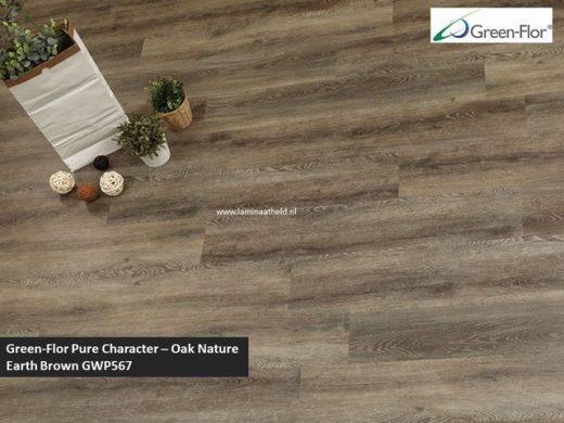 Green-Flor Pure Character - Oak Nature Earth brown GWP567