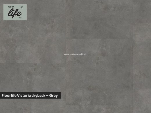 Floorlife Victoria dryback pvc - Grey