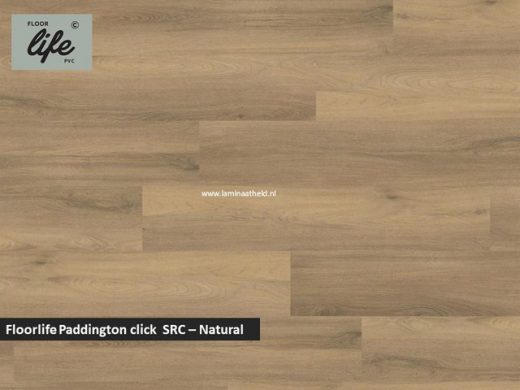 Floorlife Paddington click SRC pvc - Natural Oak