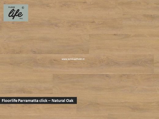 Floorlife Parramatta click SRC pvc - Natural Oak