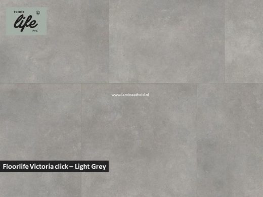 Floorlife Victoria click pvc - Light Grey