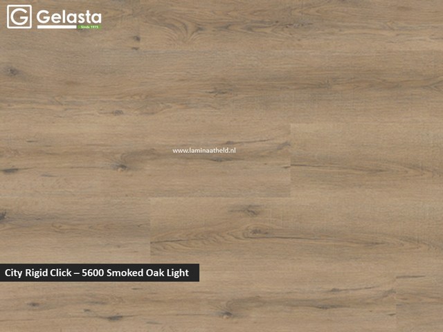Gelasta City Rigid Click - 5600 Smoked Oak Light
