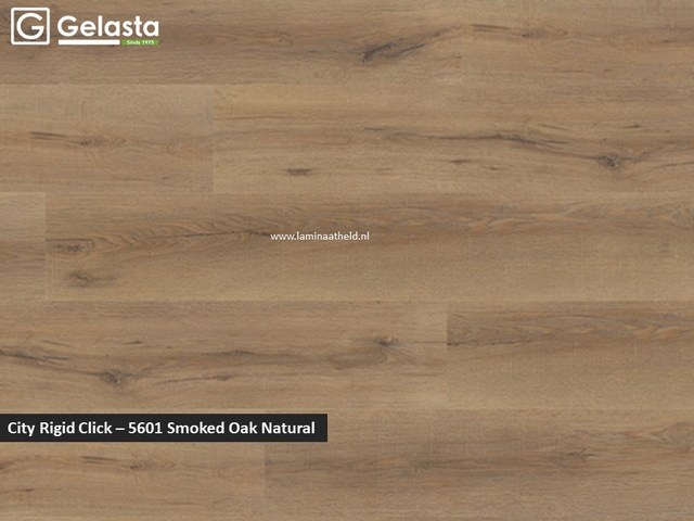 Gelasta City Rigid Click - 5601 Smoked Oak Natural