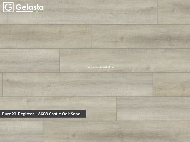 Gelasta Pure XL register - 8608 Castle Oak Sand