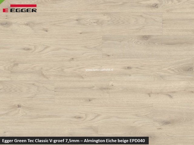 Egger GreenTec Classic - EPD040 Almington Eiche beige V4