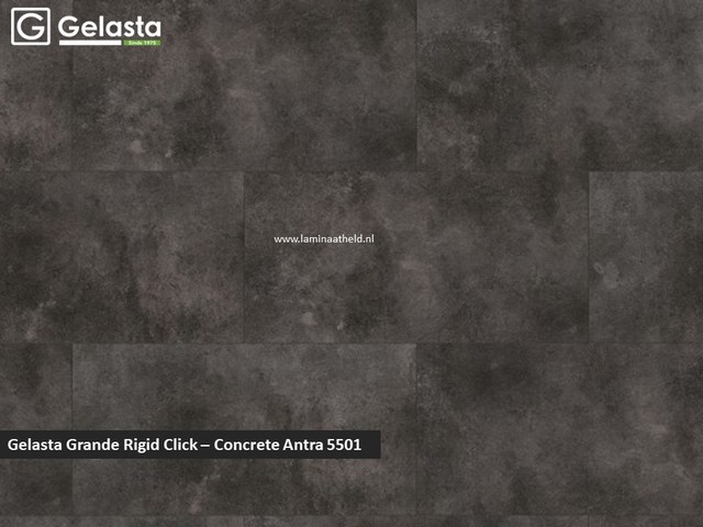 Gelasta Grande Rigid Click - Concrete Antra 5501