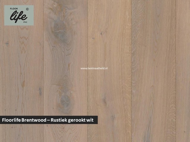 Floorlife Brentwood - Rustiek gerookt wit geolied