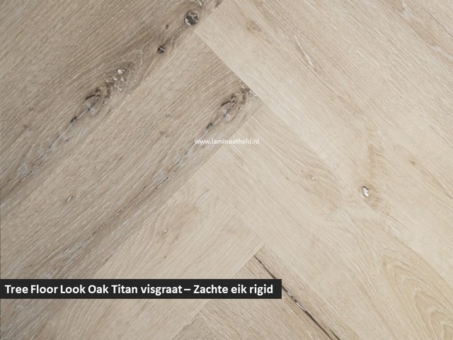 Tree Floor Look Oak Doura Titan visgraat - Zachte Eik