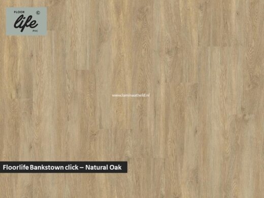 Floorlife Bankstown SRC click pvc - Natural Oak