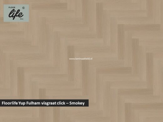 Floorlife Yup Fulham Herringbone click SRC pvc - Smokey
