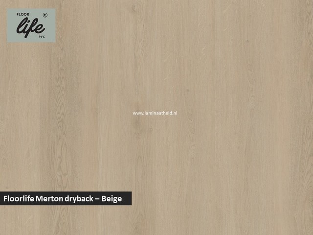 Floorlife Merton dryback pvc - Beige