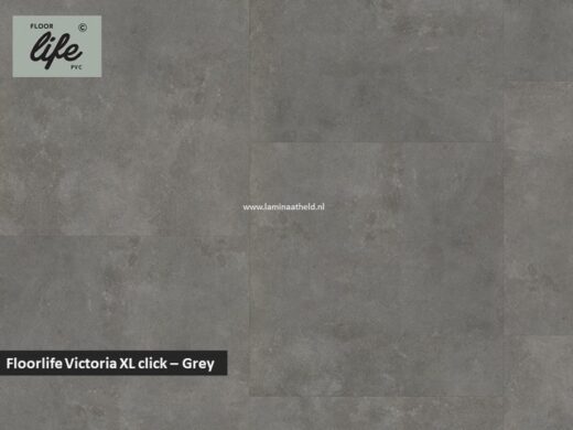 Floorlife Victoria XL click pvc - Grey