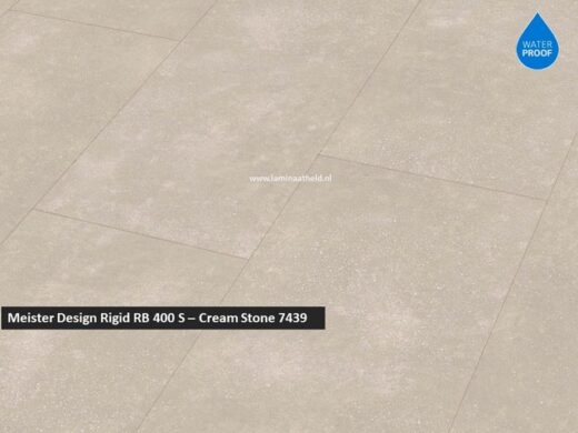 Meister Designvloer Rigid RB400S - Cream Stone 7439