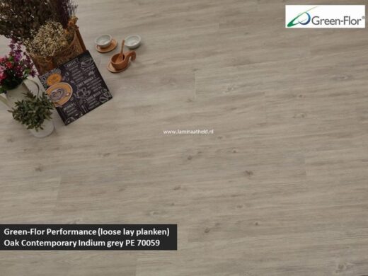 Green-Flor Performance Loose Lay planken - Oak contemporary indium grey PE70059