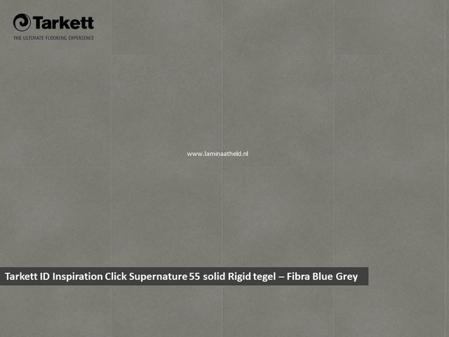 Tarkett Supernature Solid Rigid Click - Fibra Blue Grey