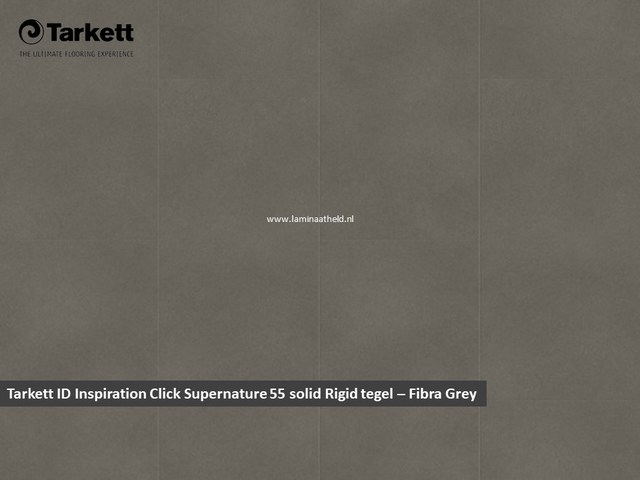 Tarkett Supernature Solid Rigid Click - Fibra Grey