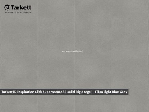 Tarkett Supernature Solid Rigid Click - Fibra Light Blue Grey