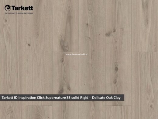 Tarkett Supernature Solid Rigid Click - Delicate Oak Clay 4V