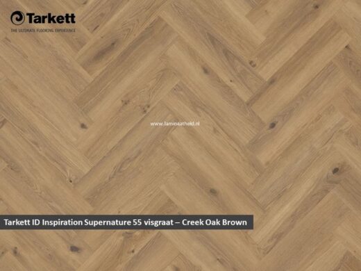 Tarkett iD Inspiration Supernature 0,55 visgraat - Creek Oak Brown 4V