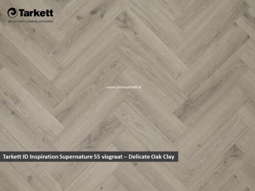 Tarkett iD Inspiration Supernature 0,55 visgraat - Delicate Oak Clay 4V