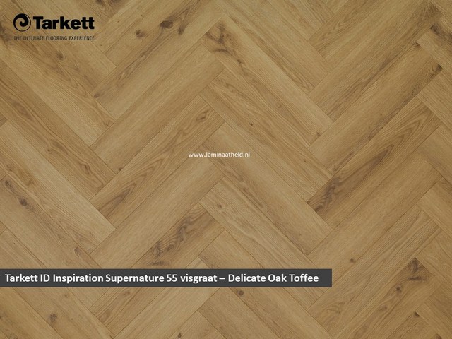 Tarkett iD Inspiration Supernature 0,55 visgraat - Delicate Oak Toffee 4V