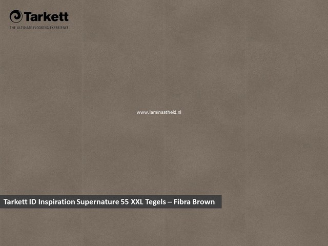 Tarkett iD Inspiration Supernature 0,55 XXL tegels - Fibra Brown