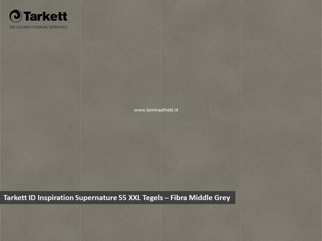 Tarkett iD Inspiration Supernature 0,55 XXL tegels - Fibra Middle Grey