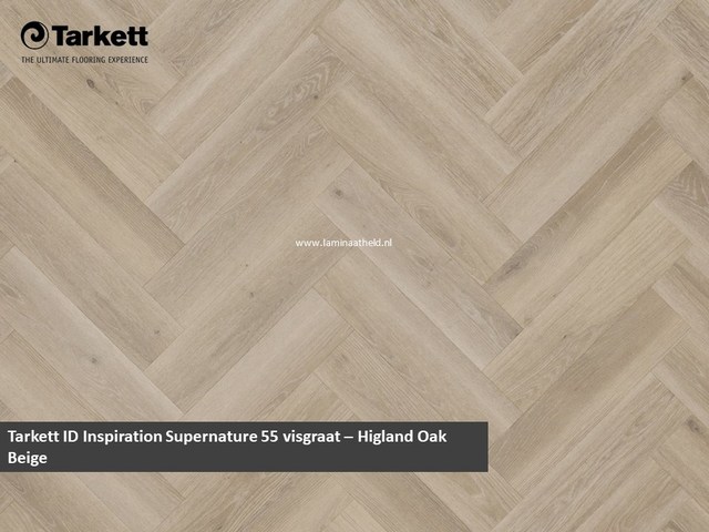 Tarkett iD Inspiration Supernature 0,55 visgraat - Higland Oak Beige 4V