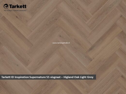 Tarkett iD Inspiration Supernature 0,55 visgraat - Higland Oak Light Grey 4V